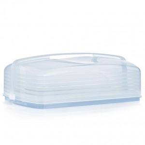 Tupperware Rectangular Cake Taker White | 15324KOUD