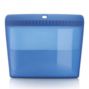 Tupperware Ultimate Silicone Stand-up Bag Large Blue | 56012ZXEK