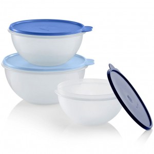 Tupperware Wonderlier Bowl 3-pc. Set sIce Cube | 42768CTKB