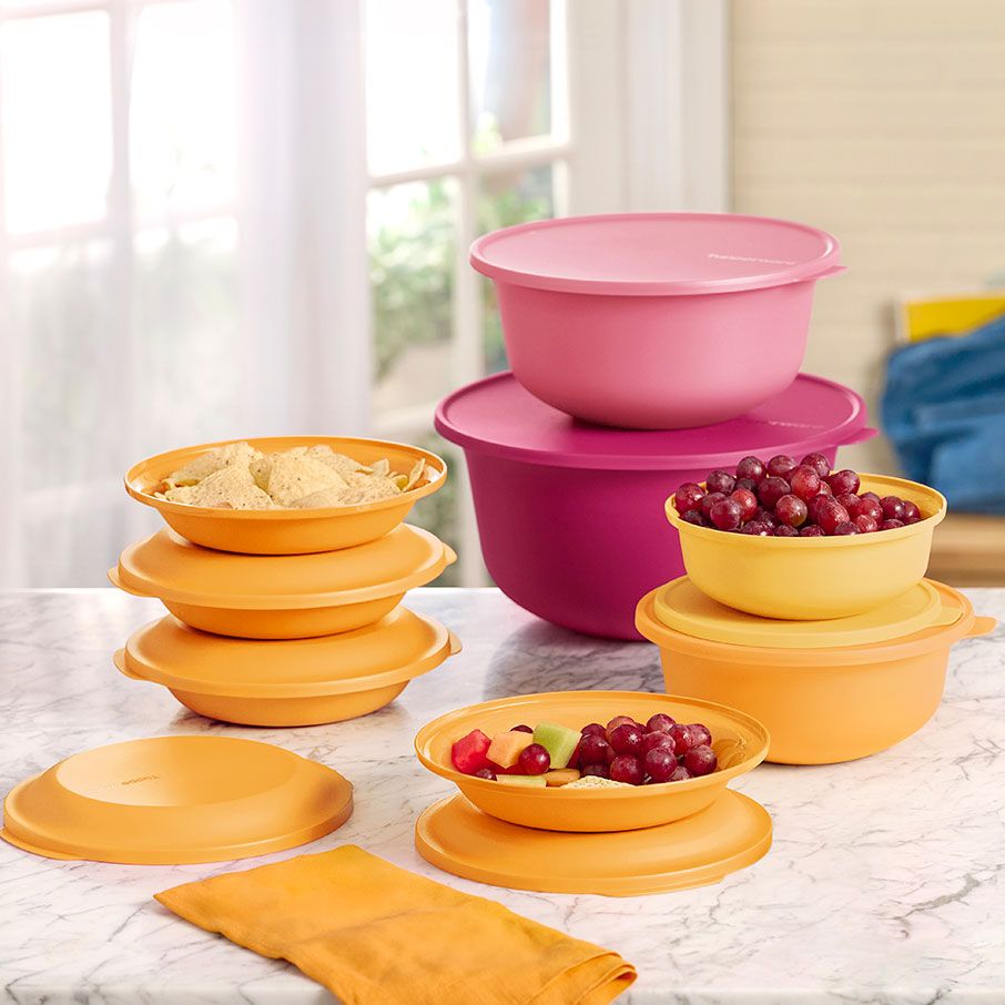 Tupperware Aloha Home Serving Collection Orange | 78065KUGQ