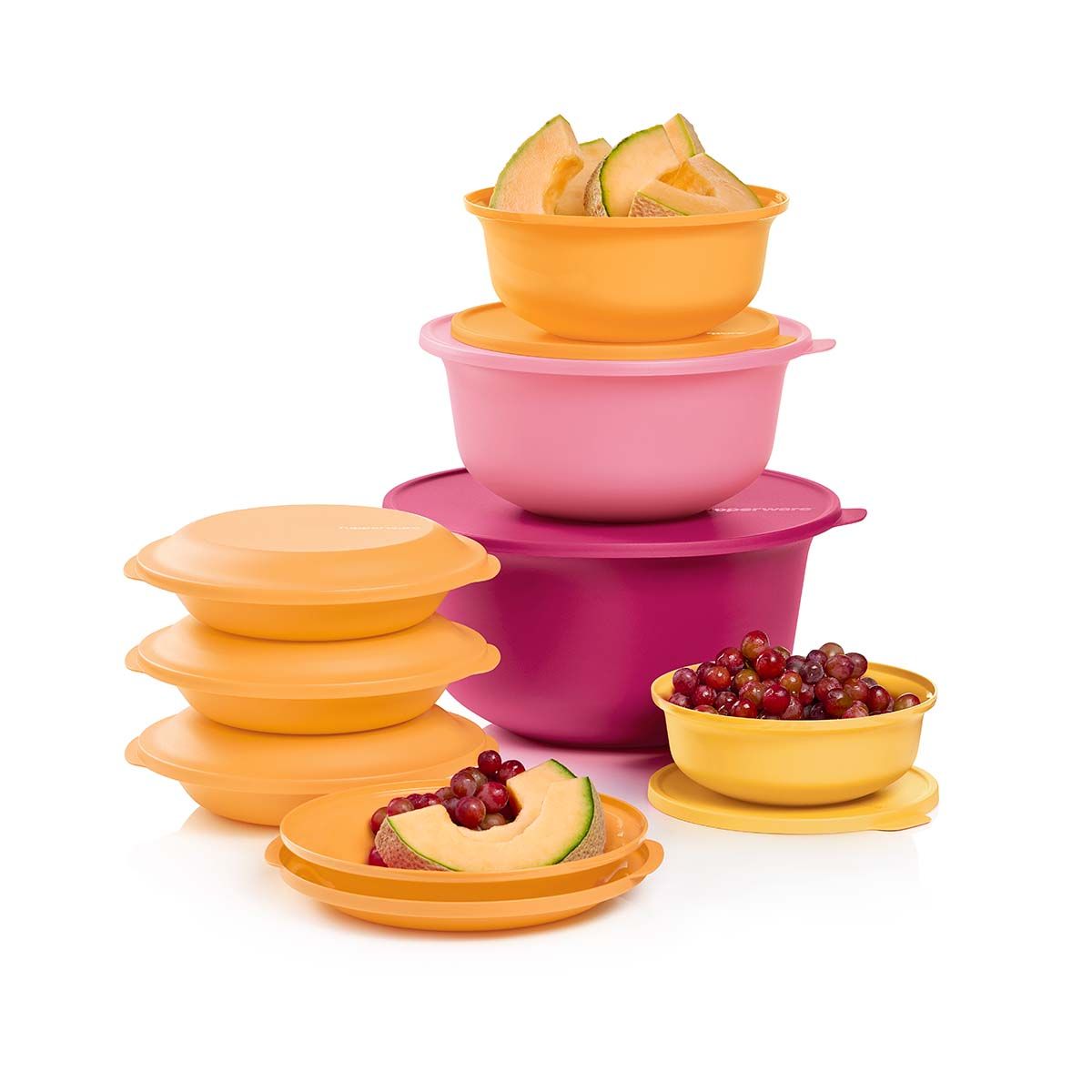 Tupperware Aloha Home Serving Collection Orange | 78065KUGQ