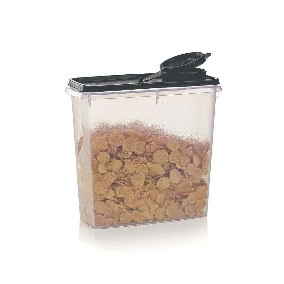 Tupperware Cereal Storers Black | 63429HWOD