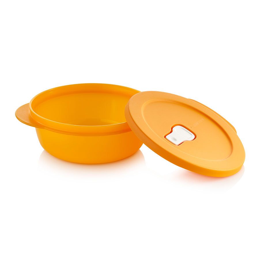 Tupperware Crystalwave Plus 2-cup/560 Ml Round Papaya | 30127UYIA