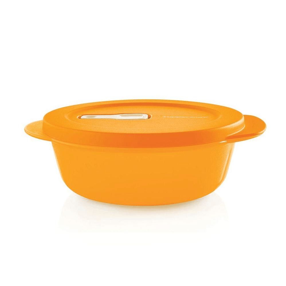 Tupperware Crystalwave Plus 2-cup/560 Ml Round Papaya | 30127UYIA