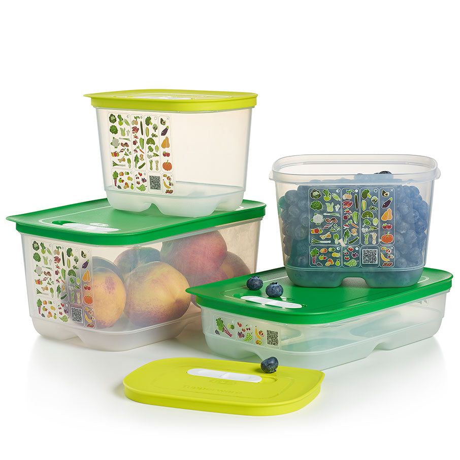 Tupperware Fridgesmart 4-pc. Starter Set Green / Deep | 83946ZLEB