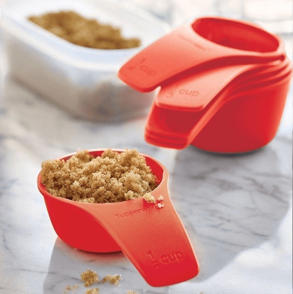 Tupperware Measuring Mates Set Chili | 47891RDVM