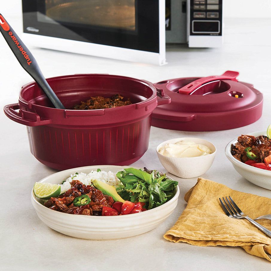 Tupperware Microwave Pressure Cooker Bordeaux | 13476QAUP