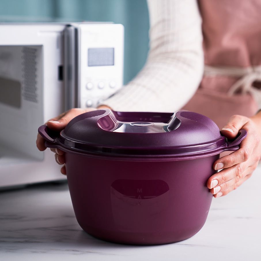 Tupperware Microwave Rice Maker Purple Cabbage | 57862SUVT