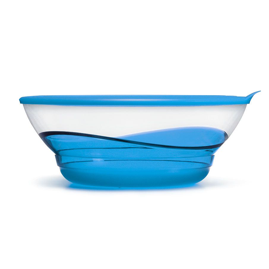 Tupperware Sheerly Elegant Large Bowl Azure | 89047NWPB