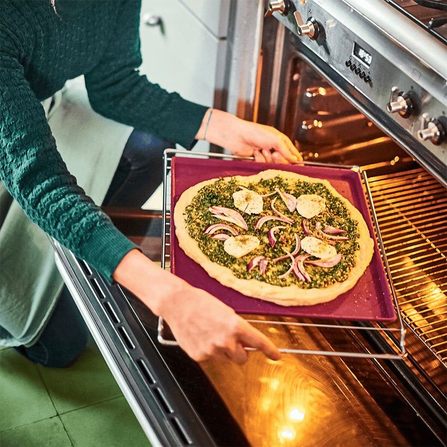 Tupperware Silicone Baking Sheet With Rim Purple Cabbage | 28074XIYD