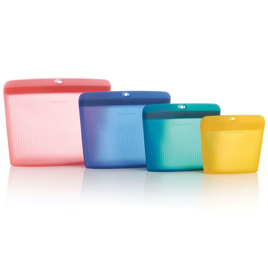 Tupperware The Ultimate Silicone Stand-up Bag Set | 18093DIOR