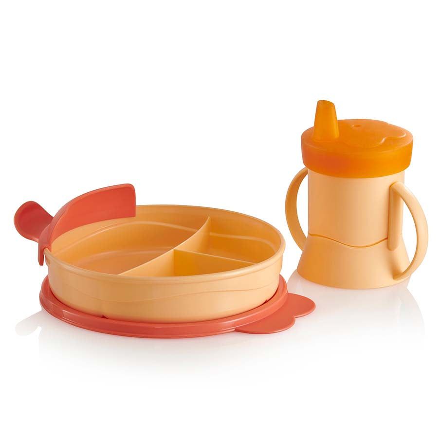 Tupperware Tupperkids Feeding Set Coral / Orange | 51260RWVX