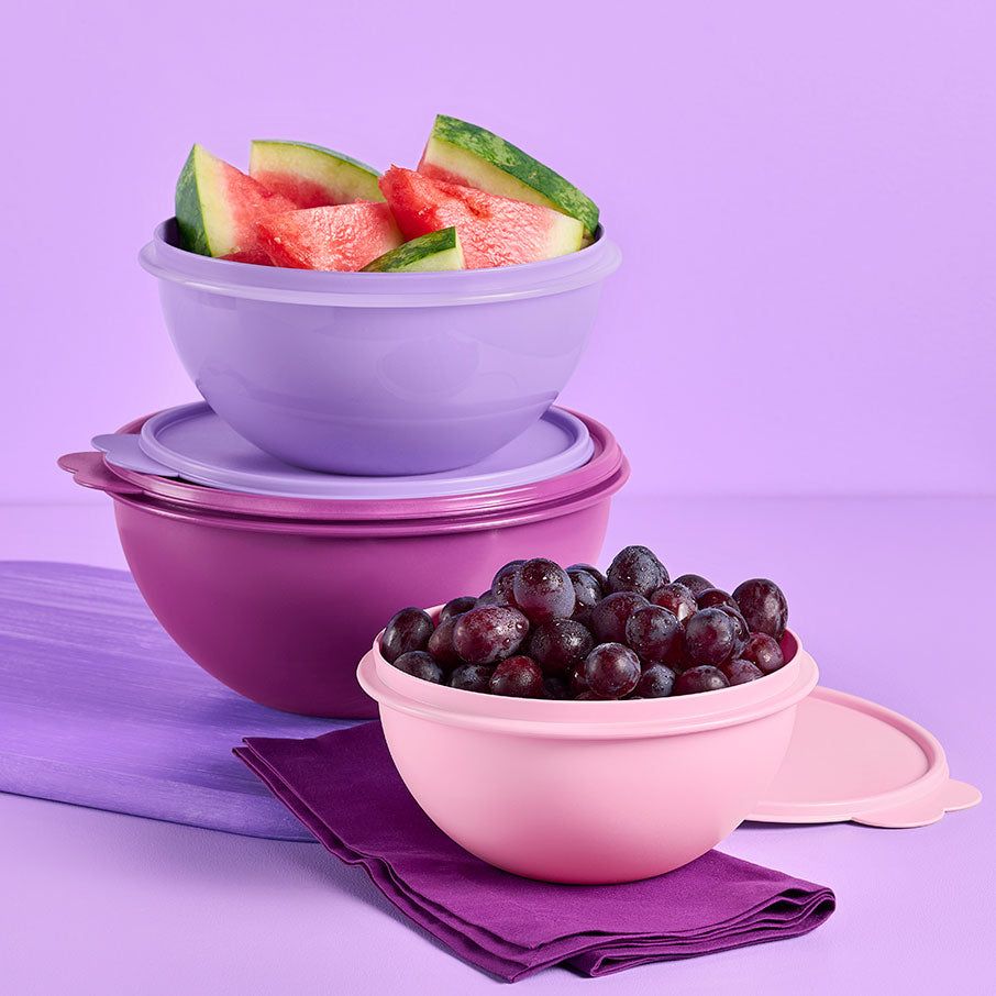 Tupperware Wonderlier 3-pc Set Purple | 14625OWFJ